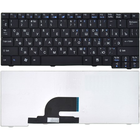 Клавиатура черная для Acer Aspire one A150