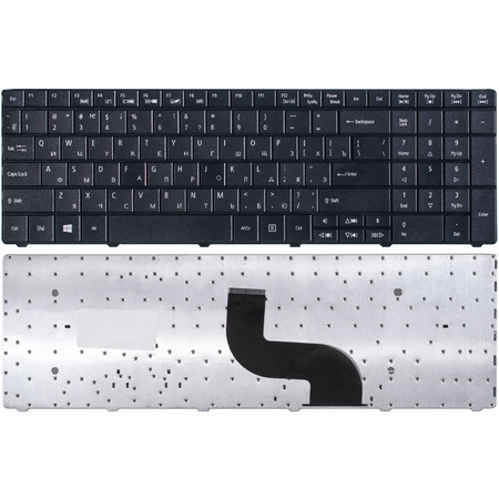 Клавиатура черная для Acer Aspire E1-531 (q5wph)