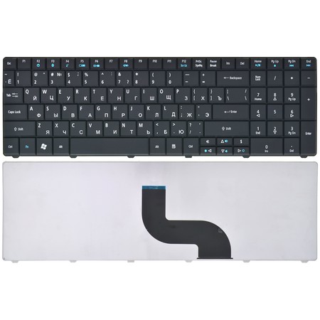 Клавиатура черная для Acer TravelMate 8531