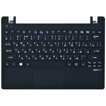 Клавиатура для Acer Aspire V5-122P (angel) MS2377 (Топкейс черный)