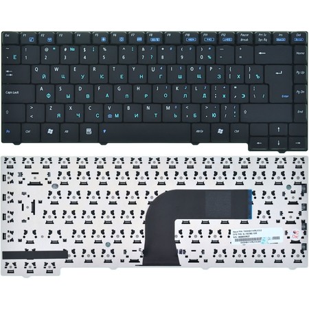 Клавиатура черная для Asus X50RL