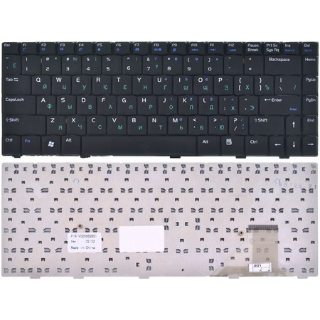 Клавиатура для Asus A8 черная
