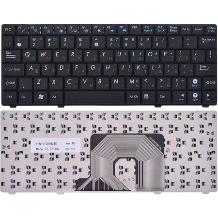 Клавиатура для Asus Eee PC T91 черная