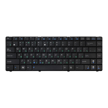 Клавиатура черная для Asus K40AB