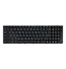 Клавиатура черная с черной рамкой для Asus K51AE