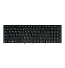 Клавиатура черная с черной рамкой для Asus A53SM