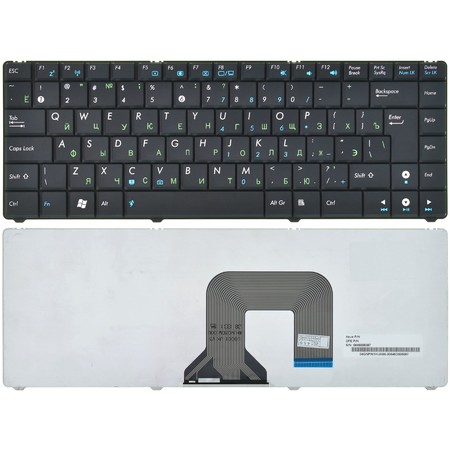 Клавиатура черная для ASUS N20A