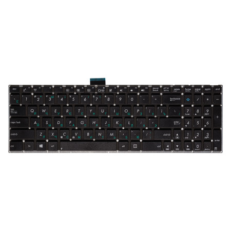 Клавиатура для Asus X502 черная без рамки