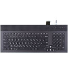Клавиатура для Asus G74 черная с черной рамкой с подсветкой