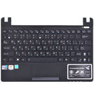 Клавиатура для Asus Eee PC X101 черная (Топкейс черный)