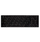 Клавиатура черная без рамки (шлейф 103мм) для Asus R513