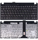 Клавиатура черная с черной рамкой для Asus Eee PC 1011BX