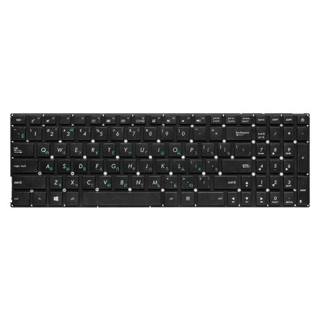 Клавиатура для Asus X540 черная без рамки