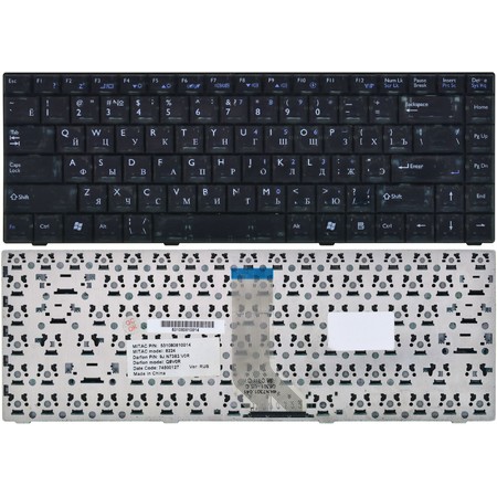 Клавиатура черная для Benq Joybook P41