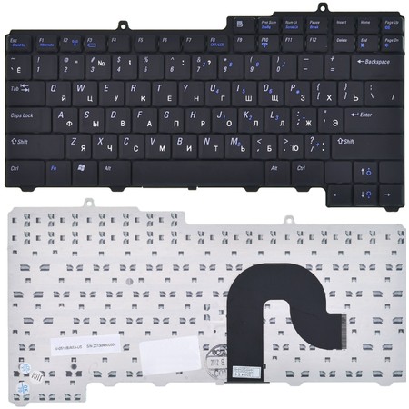 Клавиатура для Dell Inspiron 1300 (PP21L) черная
