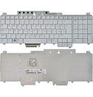Клавиатура серебристая Английская раскладка для Dell Inspiron 1721 (PP22X)