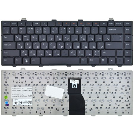 Клавиатура черная для Dell Studio 1450