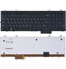 Клавиатура черная с подсветкой для Dell Studio 1737 (PP31L)