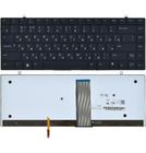 Клавиатура черная с подсветкой для Dell Studio XPS 16 1640 (PP35L)