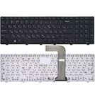 Клавиатура для Dell Inspiron 17R (N7110) черная с черной рамкой