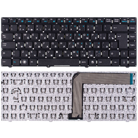 Клавиатура черная для DEXP Athena T142 (0808356)