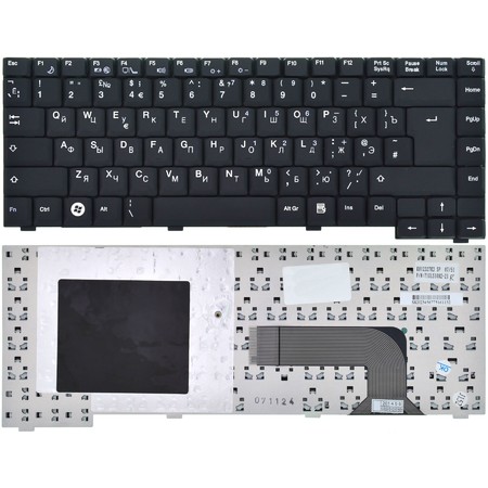 Клавиатура черная для Fujitsu Siemens Amilo Pa 1510