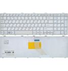Клавиатура белая для Fujitsu Siemens Lifebook AH530/GFX