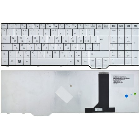 Клавиатура для Fujitsu Siemens Amilo Notebook Li 3910 белая