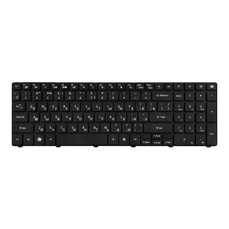 Клавиатура черная для Packard Bell EasyNote TM81