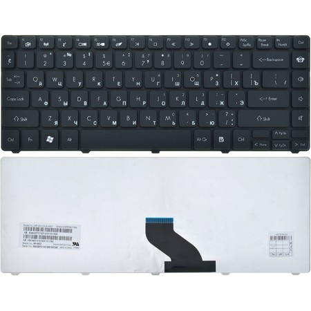 Клавиатура черная для Acer Aspire 4535