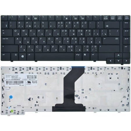 Клавиатура черная для HP Compaq 6530b