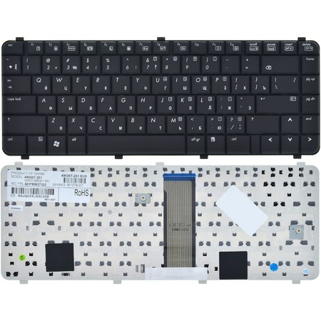 Клавиатура черная для HP Compaq 6530s