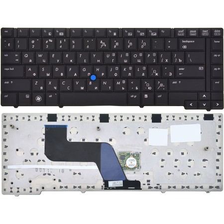 Клавиатура черная (Управление мышью) для HP EliteBook 8440p