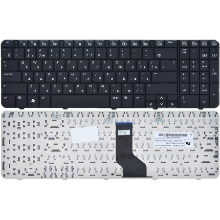 Клавиатура черная для HP Compaq Presario CQ60