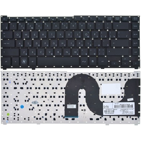Клавиатура черная без рамки для HP ProBook 4310s