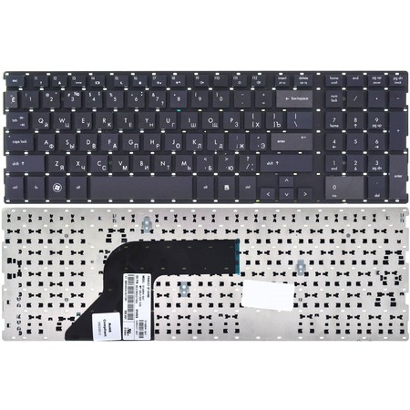 Клавиатура черная без рамки для HP ProBook 4510s