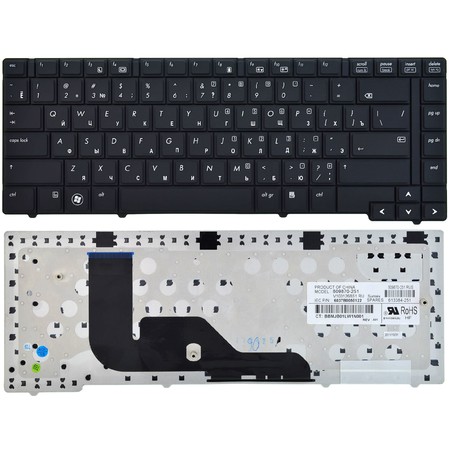 Клавиатура черная для HP ProBook 6440b