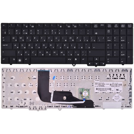 Клавиатура черная (Управление мышью) для HP ProBook 6540b