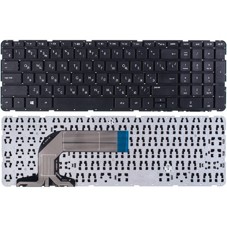 Клавиатура черная без рамки для HP Pavilion 17-e013sr