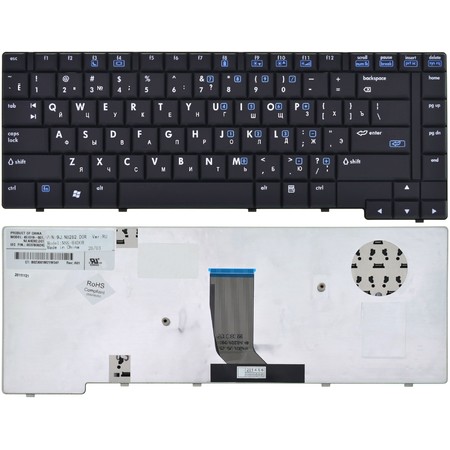 Клавиатура черная для HP Compaq 8510p