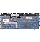 Клавиатура черная с серой рамкой с подсветкой для HP ENVY 17-3090nr 3D