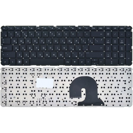 Клавиатура для HP Pavilion dv7-4000 черная без рамки