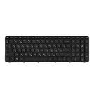 Клавиатура черная с черной рамкой для HP Pavilion 17-e152sr
