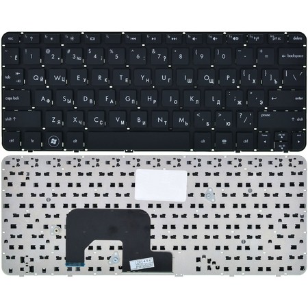Клавиатура черная без рамки для HP Mini 110-3600er PC