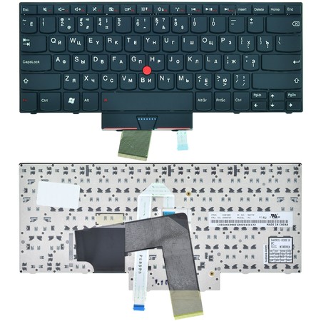 Клавиатура черная (Управление мышью) для Lenovo ThinkPad Edge E320
