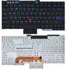 Клавиатура для Lenovo ThinkPad T61p черная (Управление мышью)