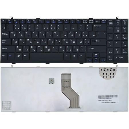 Клавиатура для LG S510 черная