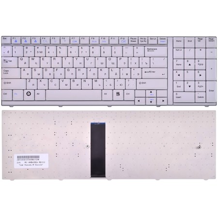 Клавиатура для LG S900 белая