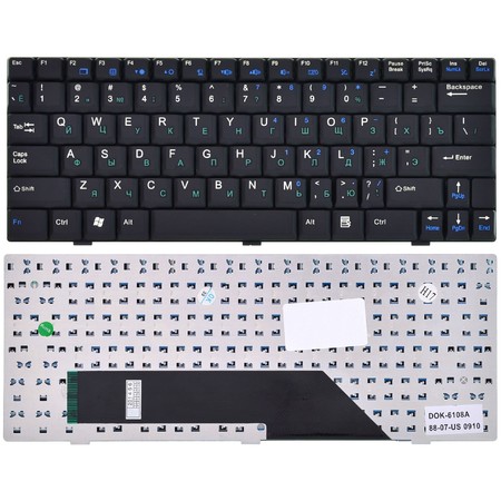Клавиатура для MSI Wind U100 (MS-N011) черная