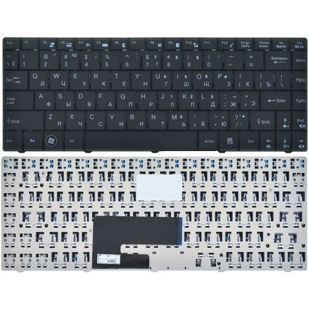 Клавиатура черная для MSI X-Slim 320 (ms-1351)